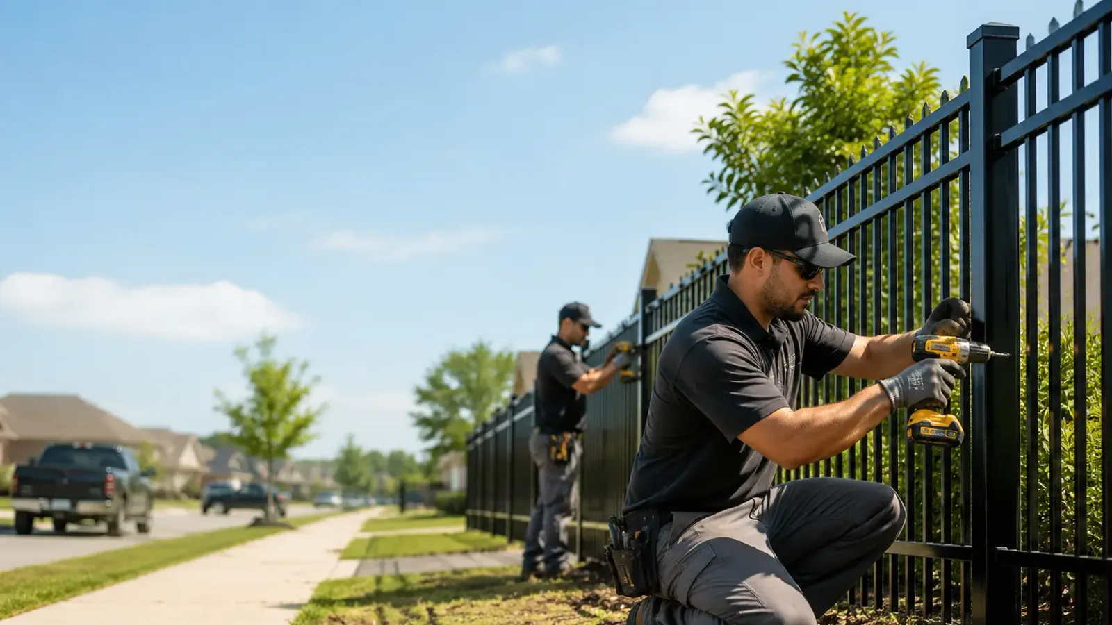 Metal Fence Installation in Randall, MN